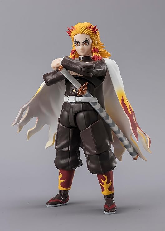 Bandai Namco Ultimate Legend Demon Slayer Wave 2 Kyojuro Rengoku VE88964 - Colorland Toys