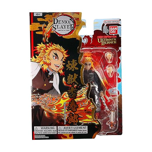 Bandai Namco Ultimate Legend Demon Slayer Wave 2 Kyojuro Rengoku VE88964 - Colorland Toys