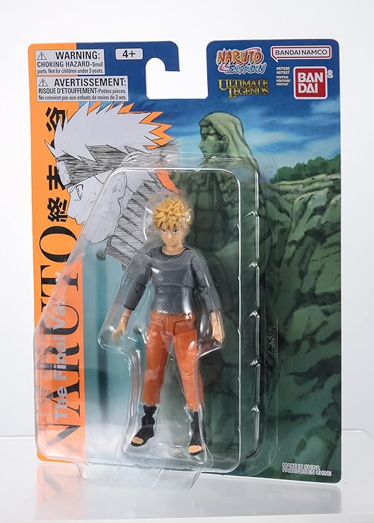 Bandai Namco Ultimate Legend Naruto Wave 3 Naruto Uzumaki The Final Battle VE87537 - Colorland Toys