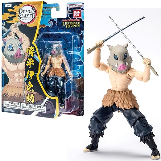 Bandai Namco Ultimate Legends Demon Slayer Wave 1 Inosuke Hashibira Solid VE88963 - Colorland Toys