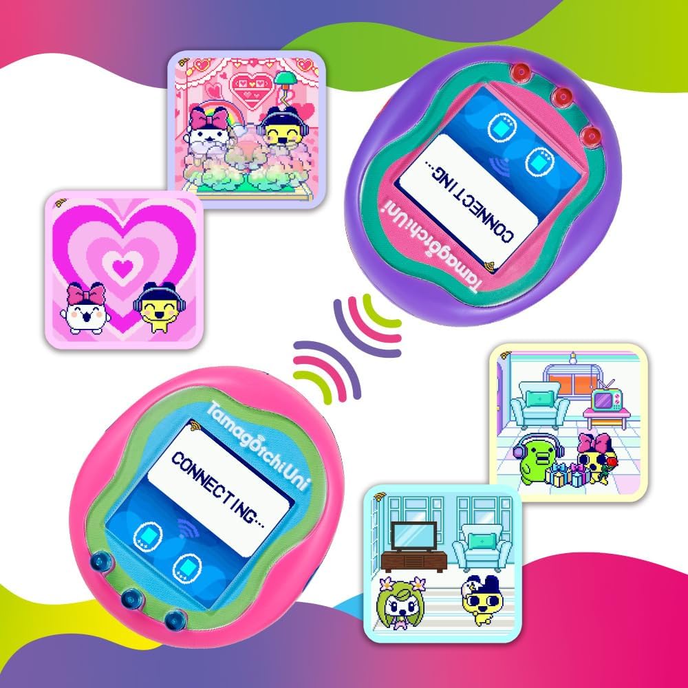 Bandai Tamagotchi Watch Uni Pink 43351 - Colorland Toys
