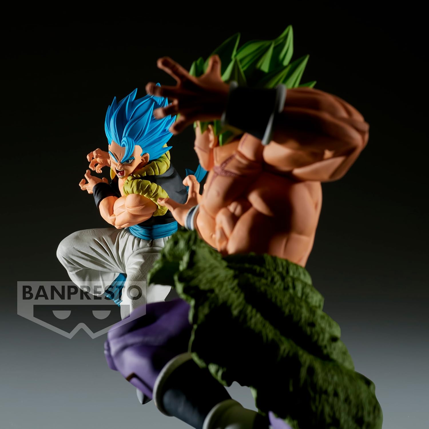 Banpresto Dragon Ball Super Match Makers Super Saiyan Broly Vs Super Saiyan God Super Saiyan Gogeta BP89558P - Colorland Toys