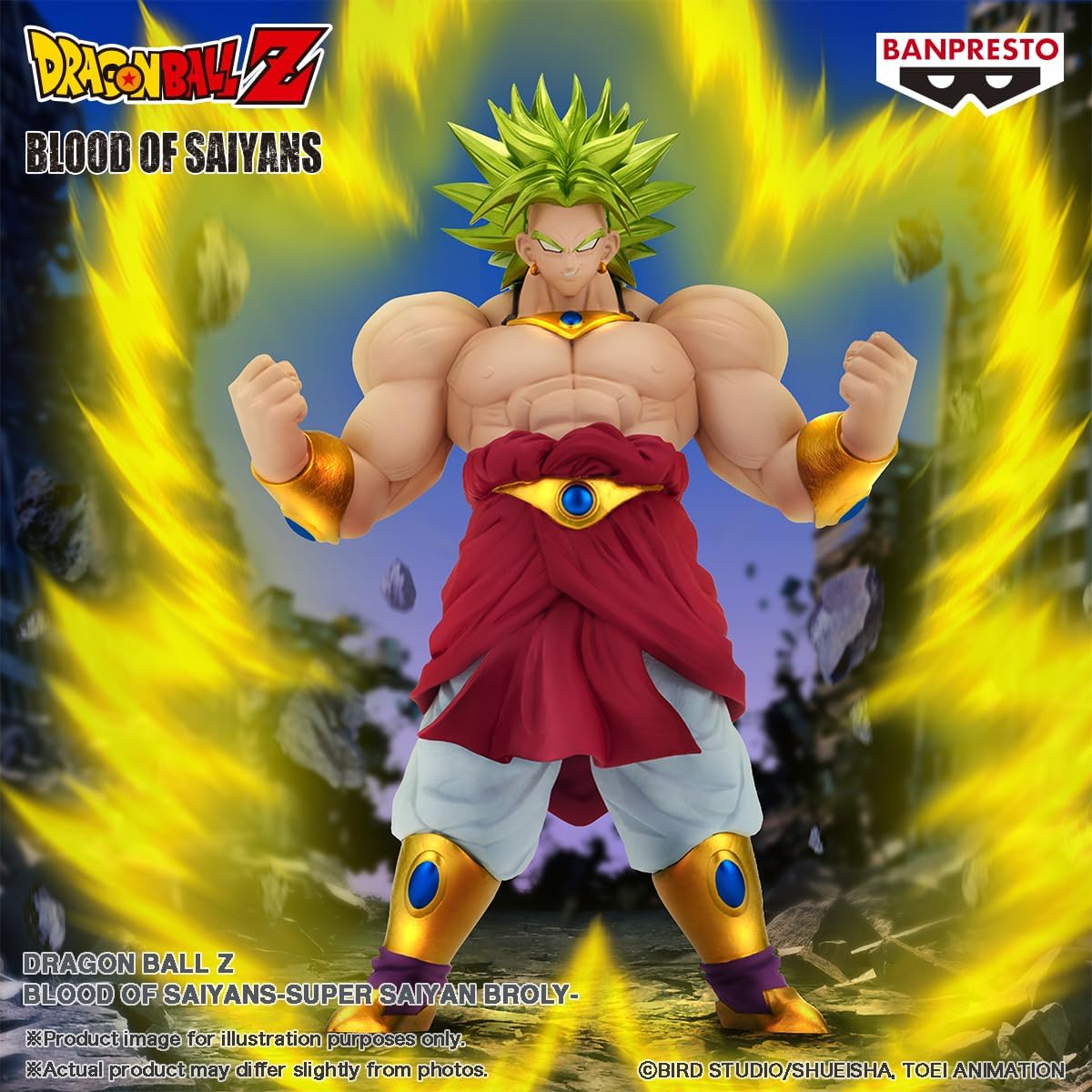 Banpresto Dragon Ballz Blood Of Saiyans Super Saiyan Trunks BP89556P - Colorland Toys