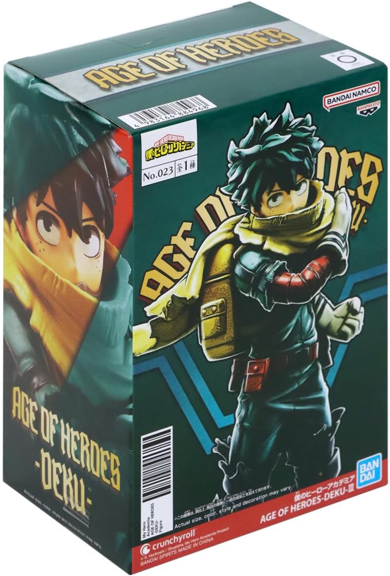 Banpresto My Hero Academia Age Of Heroes Deku - Ⅲ BP88496P - Colorland Toys