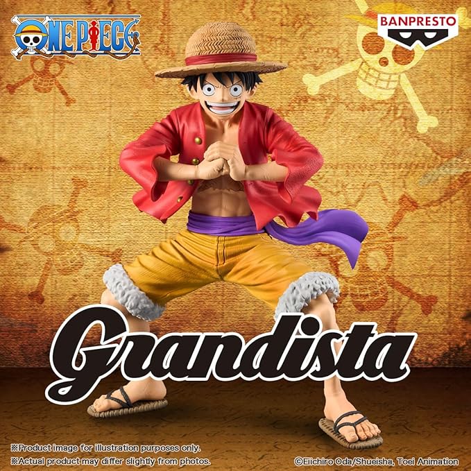 Banpresto One Piece Grandista Monkey.D.Luffy BP89566P - Colorland Toys