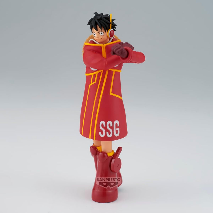Banpresto One Piece Monkey D. Luffy (Egghead ver.) The Shukko Figure — image 3