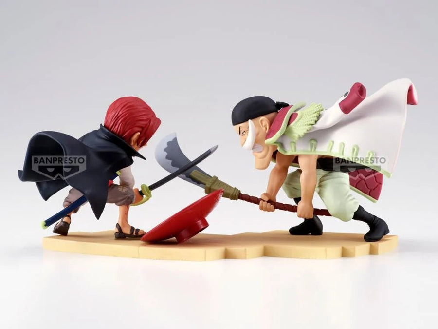 Banpresto One Piece World Collectable Figure Log Stories-Edward.Newgate VS Shanks BP29081P — image 1