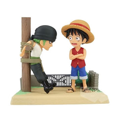 Banpresto One Piece World Collectable Figure Log Stories Monkey.D.Luff BP88504P - Colorland Toys