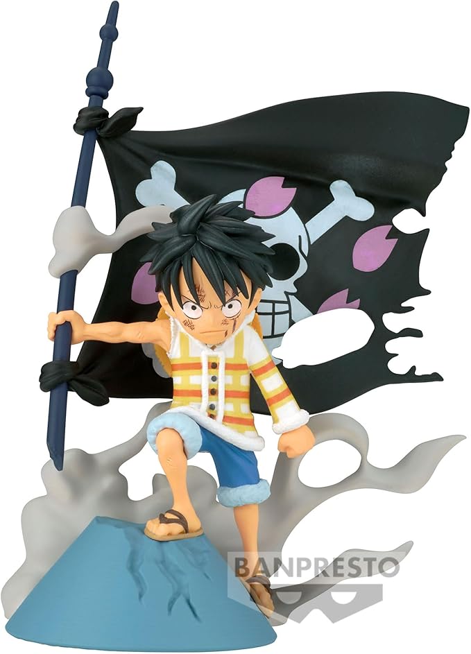 Banpresto One Piece World Collectable Figure Log Stories Monkey.D.Luffy BP89295P — image 1