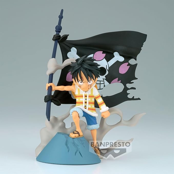 Banpresto One Piece World Collectable Figure Log Stories Monkey.D.Luffy BP89295P — image 2
