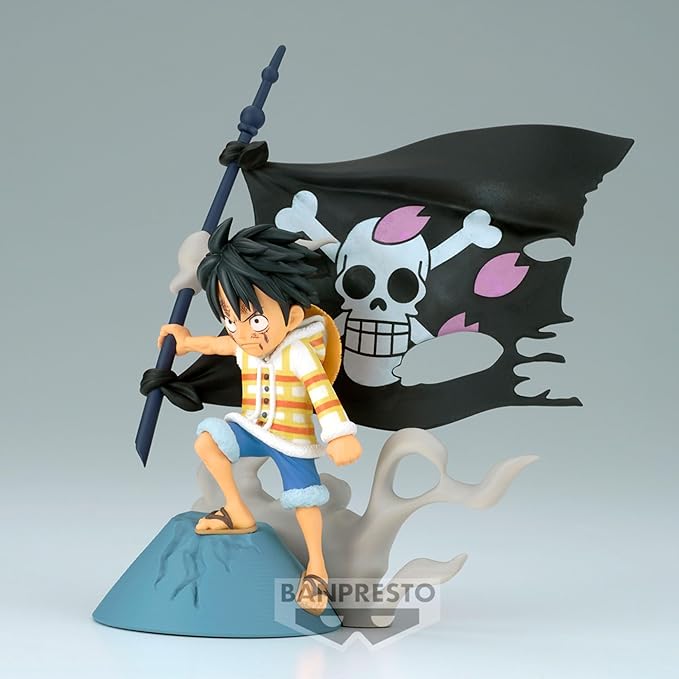 Banpresto One Piece World Collectable Figure Log Stories Monkey.D.Luffy BP89295P — image 3