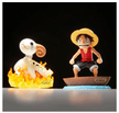 Banpresto One Piece World Collectable Figure Log Stories-Monkey.D.Luffy & Going Merry BP28928P