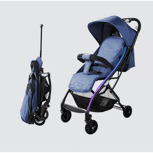 Baobaohao Baby Stroller Foldable Blue Pram S4291 - S1 - Colorland Toys