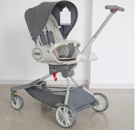 Baobaohao Foldable Stroller Carriage Gray V9 — image 1