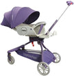 Baobaohao Foldable Stroller Carriage Purple V9/S5254/MN059