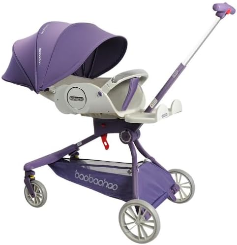 Baobaohao Foldable Stroller Carriage Purple V9/S5254/MN059 — image 2