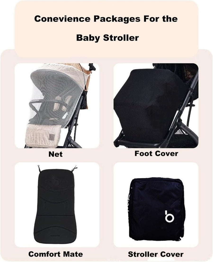 Baobaohao Kids Stroller Black QZ1-PRO/S4716 — image 3