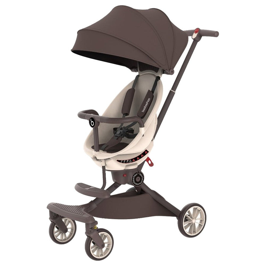 Baobaohao Trolley Foldable Stroller - Caramel Milk/Brown V18 — image 1