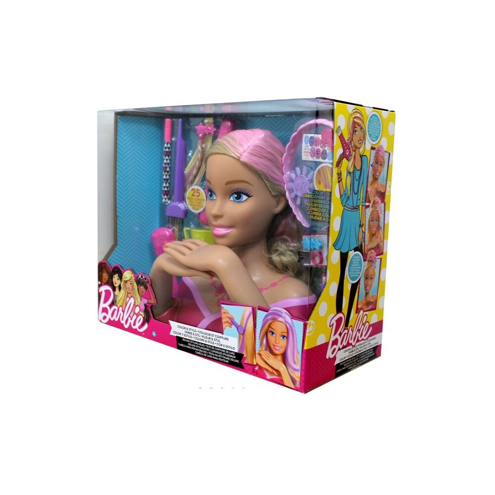 Barbie 19-Piece Deluxe Styling Head Fashionable Doll Set 63300 — image 3