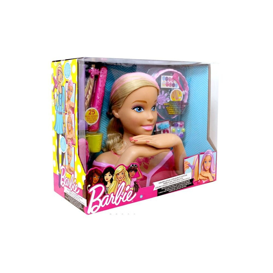 Barbie 19-Piece Deluxe Styling Head Fashionable Doll Set 63300 — image 2