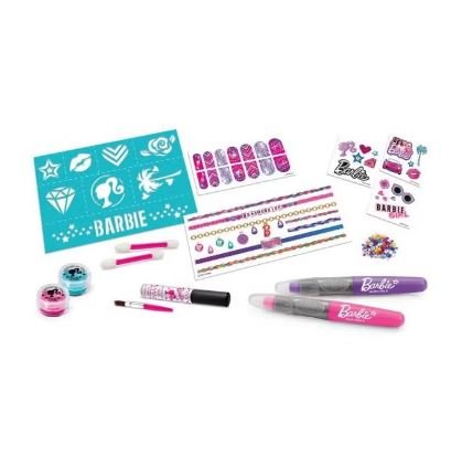 Barbie 3 in 1 Ultimate Glitter Beauty Set CA - 34072 - Colorland Toys
