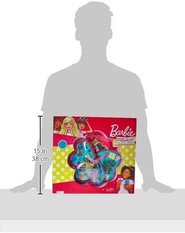 Barbie 4 Decks Heart Shape Cosmetic Case 5812 - Colorland Toys