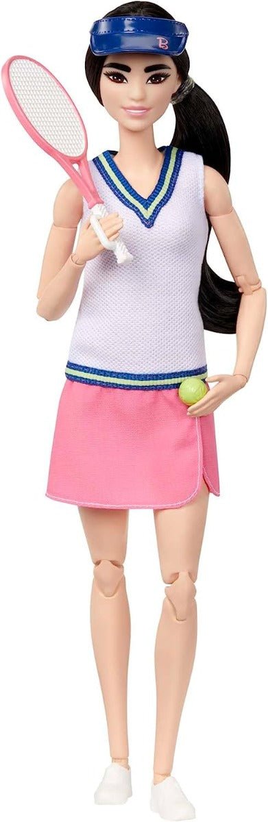 Barbie Articulated Sports Doll - Tennis HKT73 - Colorland Toys