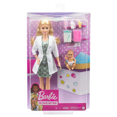 Barbie Baby Doctor Doll Hospital Playset Baby Nurse GVK03 - Colorland Toys