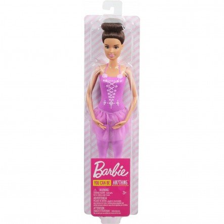 Barbie Ballerina Doll Brunette Purple Tutu GJL58