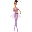 Barbie Ballerina Doll Brunette Purple Tutu GJL58