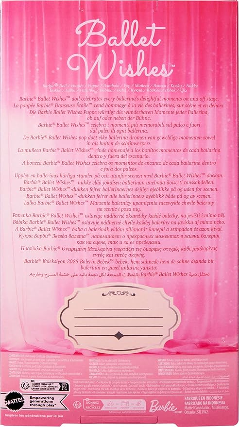 Barbie Ballet Wishes Doll JBJ09 - Colorland Toys