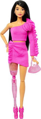 Barbie Barbiecore Deluxe Fashionistas Prosthetic Leg HYV26 - Colorland Toys