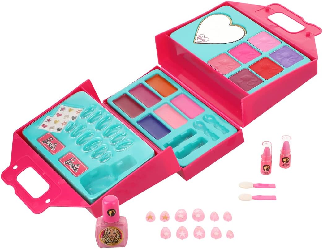 Barbie Big Handbag with Cosmetic Set CRP - 5671 - Colorland Toys