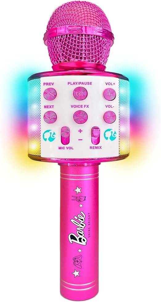Barbie Bright Voice Master Microphone Pack - 12 BRB202314 - Colorland Toys