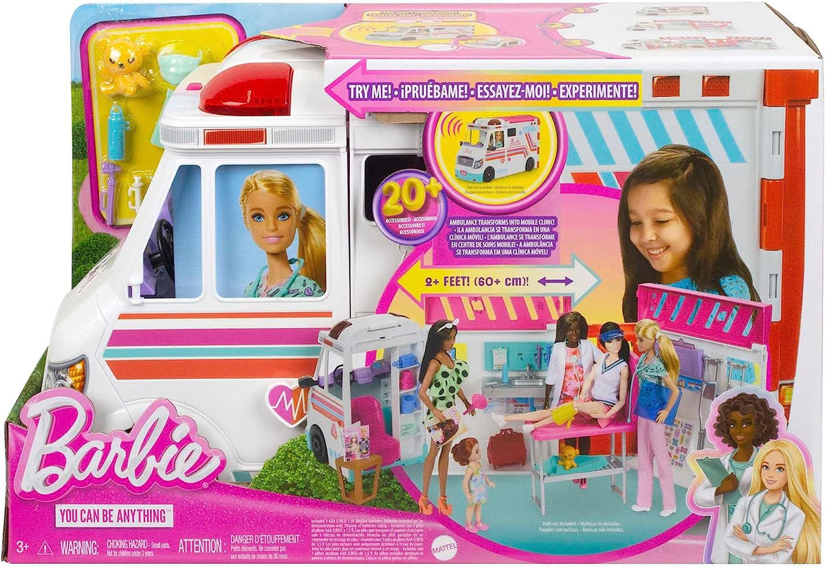 Barbie Care Clinic Vehicle Playset HKT79 — image 1