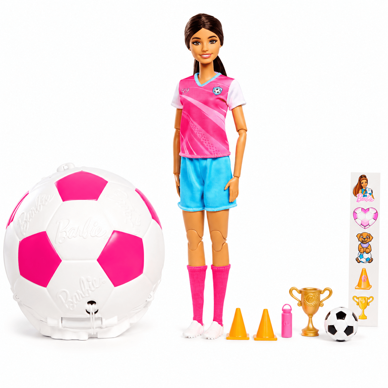 Barbie Career Burst Ball Soccer JMK20 - Colorland Toys