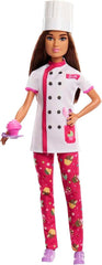 Barbie Careers Doll - Bakery Pastry Chef HKT67 - Colorland Toys