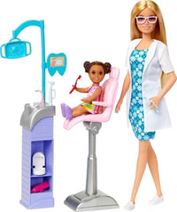 Barbie Careers Doll - Dentist Blonde HKT69 - Colorland Toys