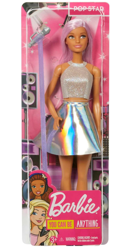 Barbie Careers Pop Star DVF50/FXN98/JCW42 - Colorland Toys