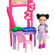 Barbie Careers Teacher Playset with Doll, Toddler & Accessories