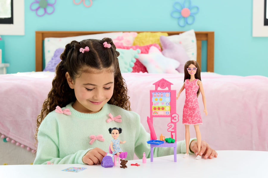 Barbie Careers Teacher Playset with Doll, Toddler & Accessories — image 2