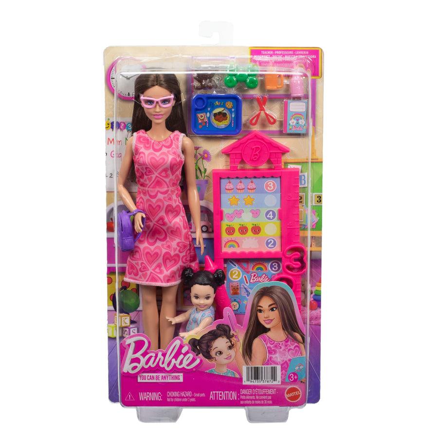 Barbie Careers Teacher Playset with Doll, Toddler & Accessories — image 6