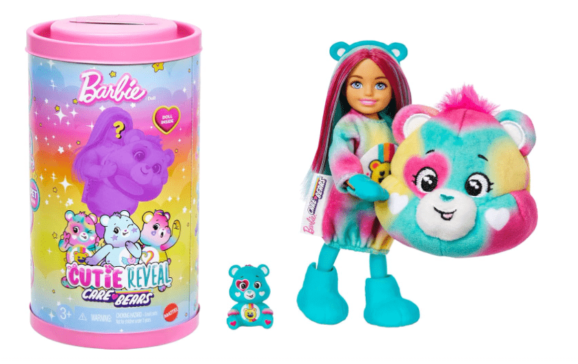Barbie Chelsea Cutie Reveal Care Bears Series 2 Asstd. JGH75 — image 4