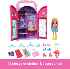 Barbie Chelsea Doll And Closet - Colorland Toys