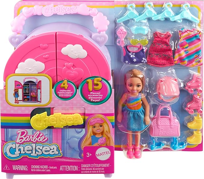 Barbie Chelsea Doll And Closet - Colorland Toys