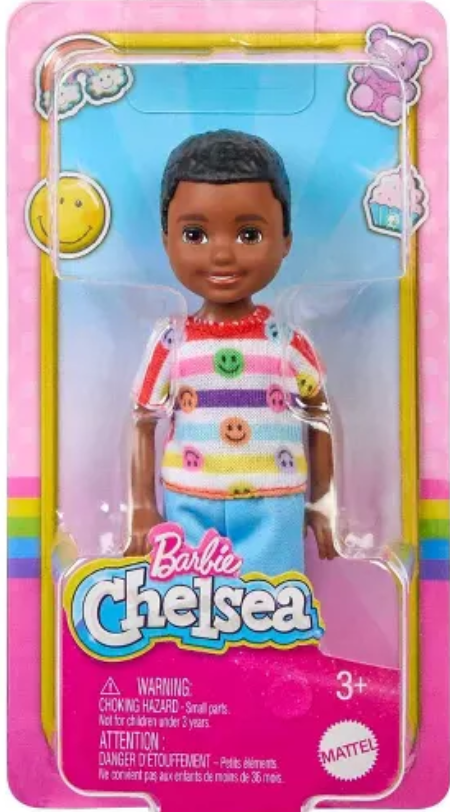 Barbie Chelsea Mini Boy Doll Smile T-Shirt HNY58/DWJ33 — image 1