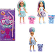 Barbie Chelsea Pop Reveal Doll Treat Series — 5 Surprises Scented Small Doll JFY01