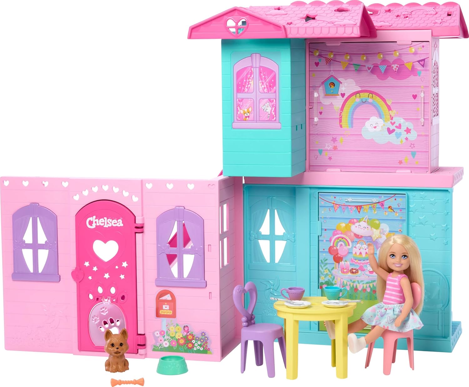 Barbie Chelsea Toy Dollhouse JFW49 - Colorland Toys