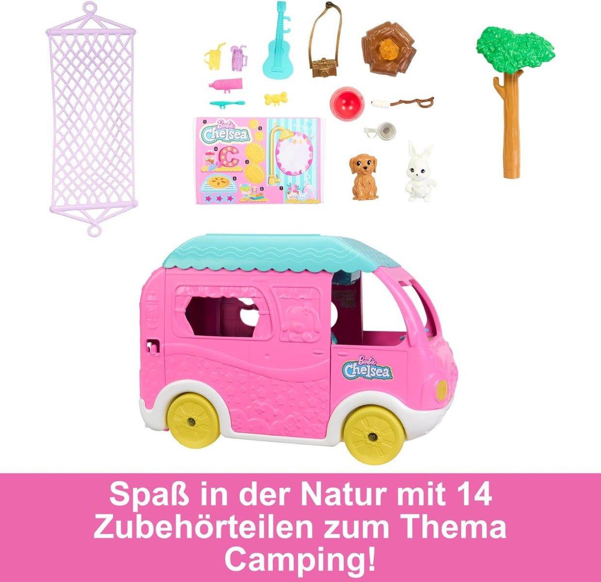 Barbie Club Chelsea Camper HNH90 - Colorland Toys