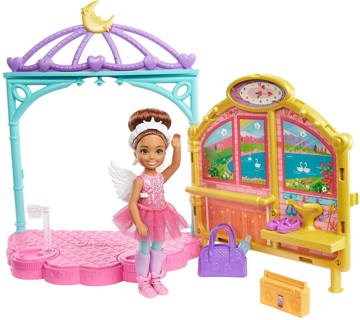 Barbie Club Chelsea Doll and Ballet Playset GHV81 — image 4